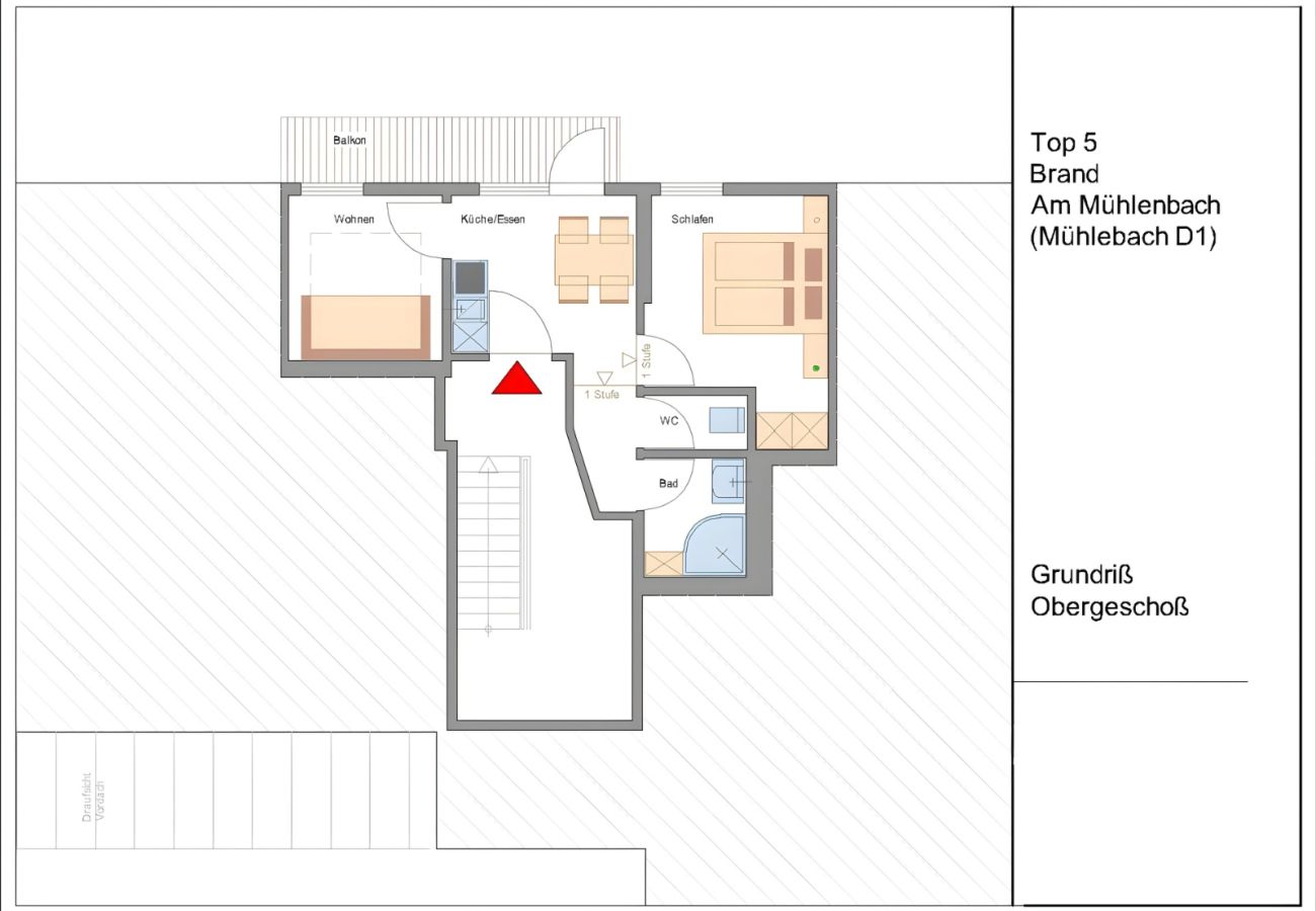 Apartment in Brand - Familiennest Zentral