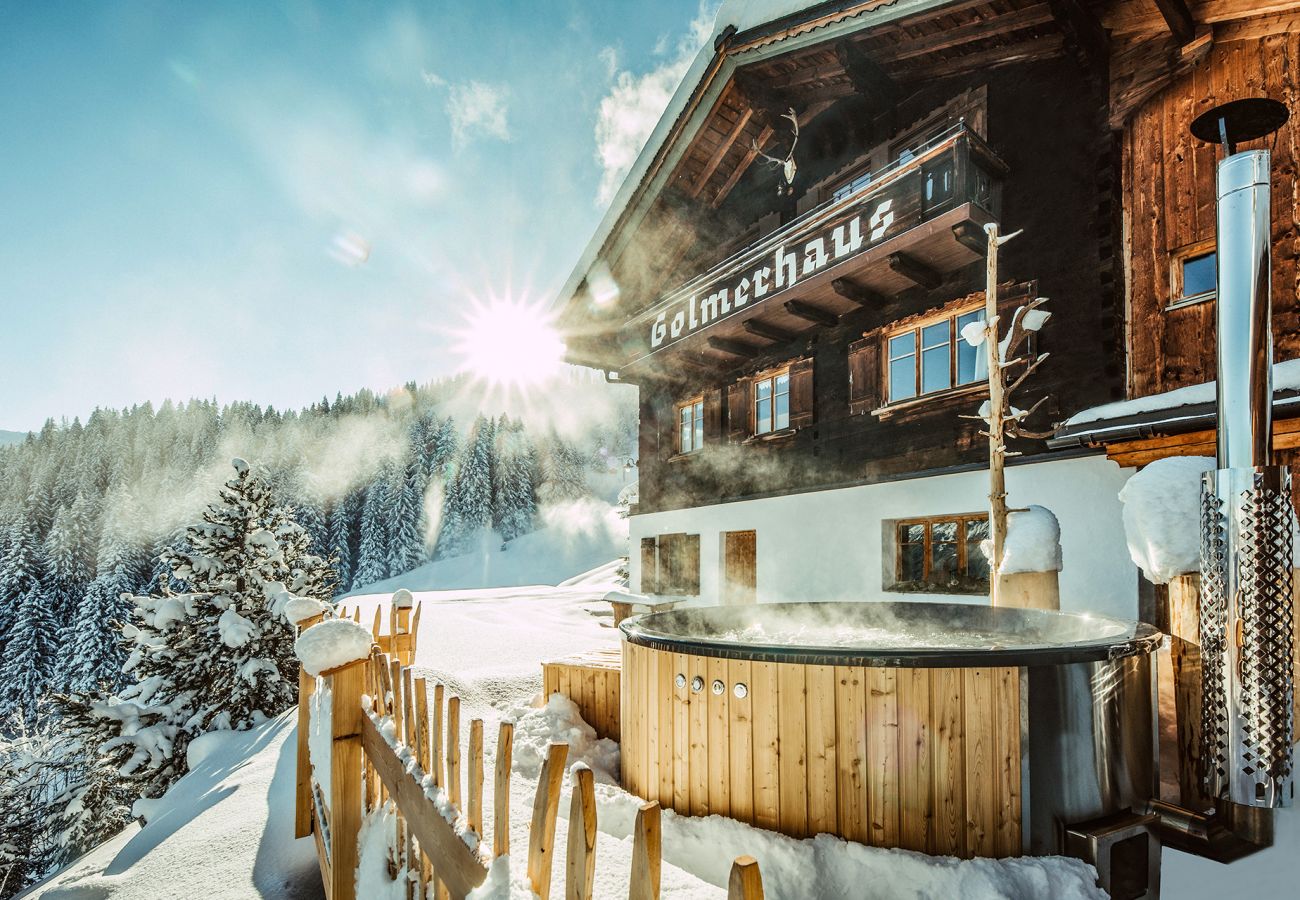 House in Tschagguns - Slopeside Mountain House with Hot Tub