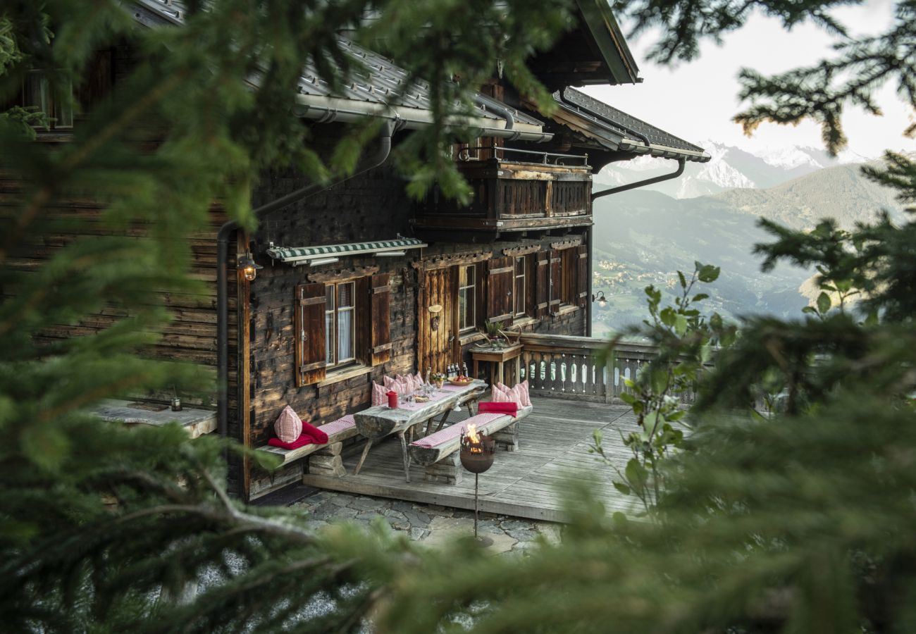 House in Tschagguns - Slopeside Mountain House with Hot Tub