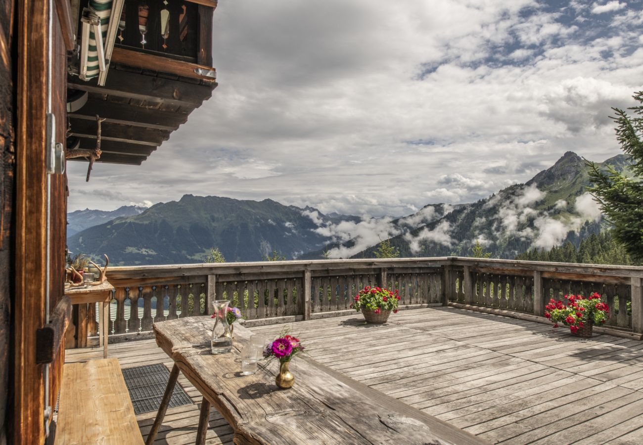 House in Tschagguns - Slopeside Mountain House with Hot Tub