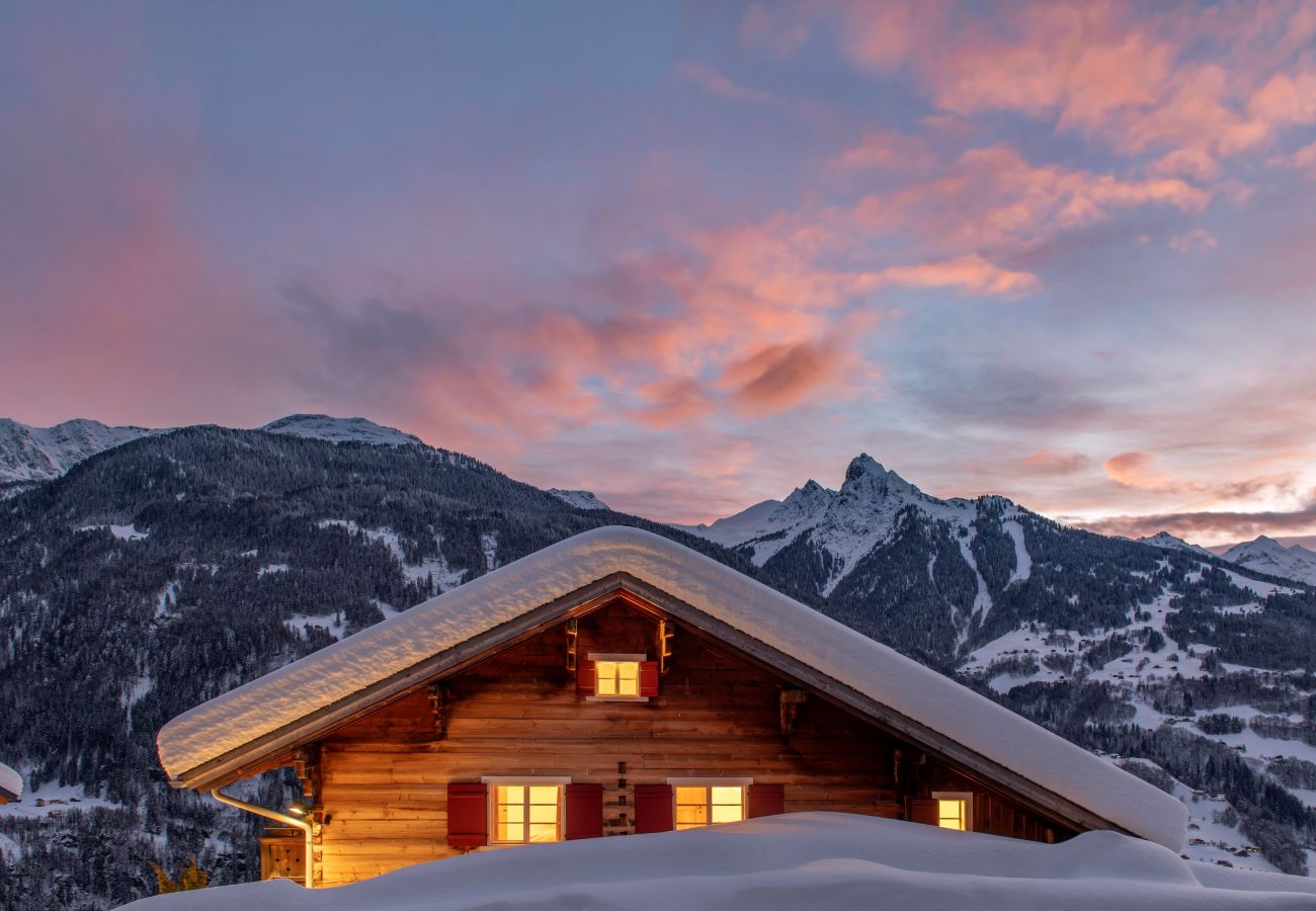 House in Schruns - Vintage Mountain House with Sauna