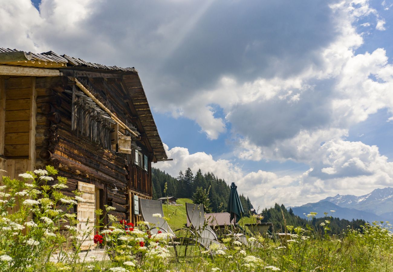 House in Bartholomäberg - Detached Timber Panorama Winter Mountain House