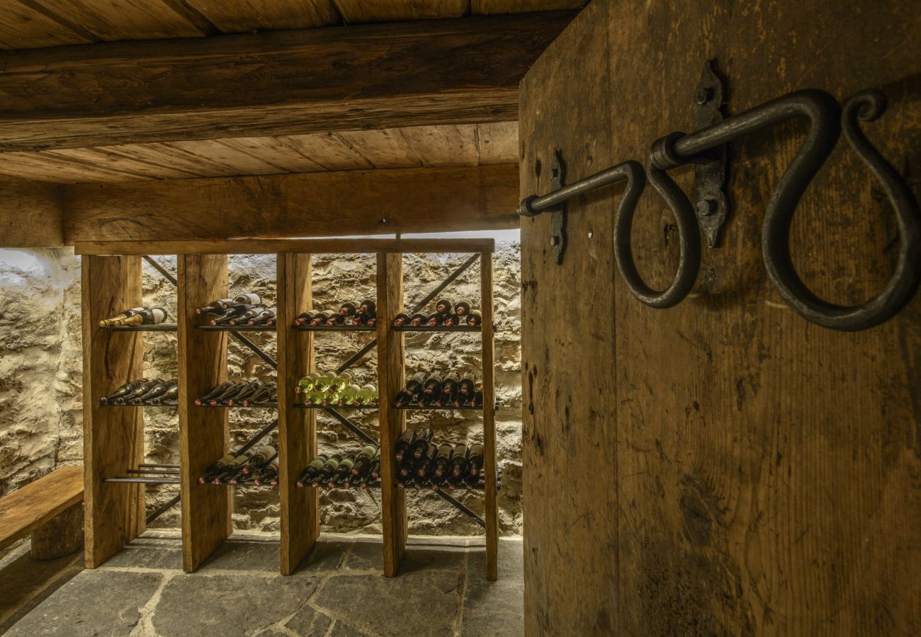 House in Bartholomäberg - Detached Timber Panorama Winter Mountain House