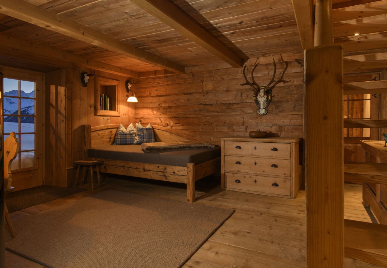 Huis in Bartholomäberg - Detached Timber Panorama Winter Mountain House