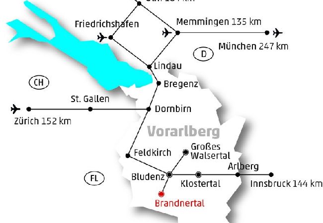 Ferienwohnung in Brand - Gartenferienwohnung Ski In Ferienwohnung in Brand - Gartenferienwohnung Ski In