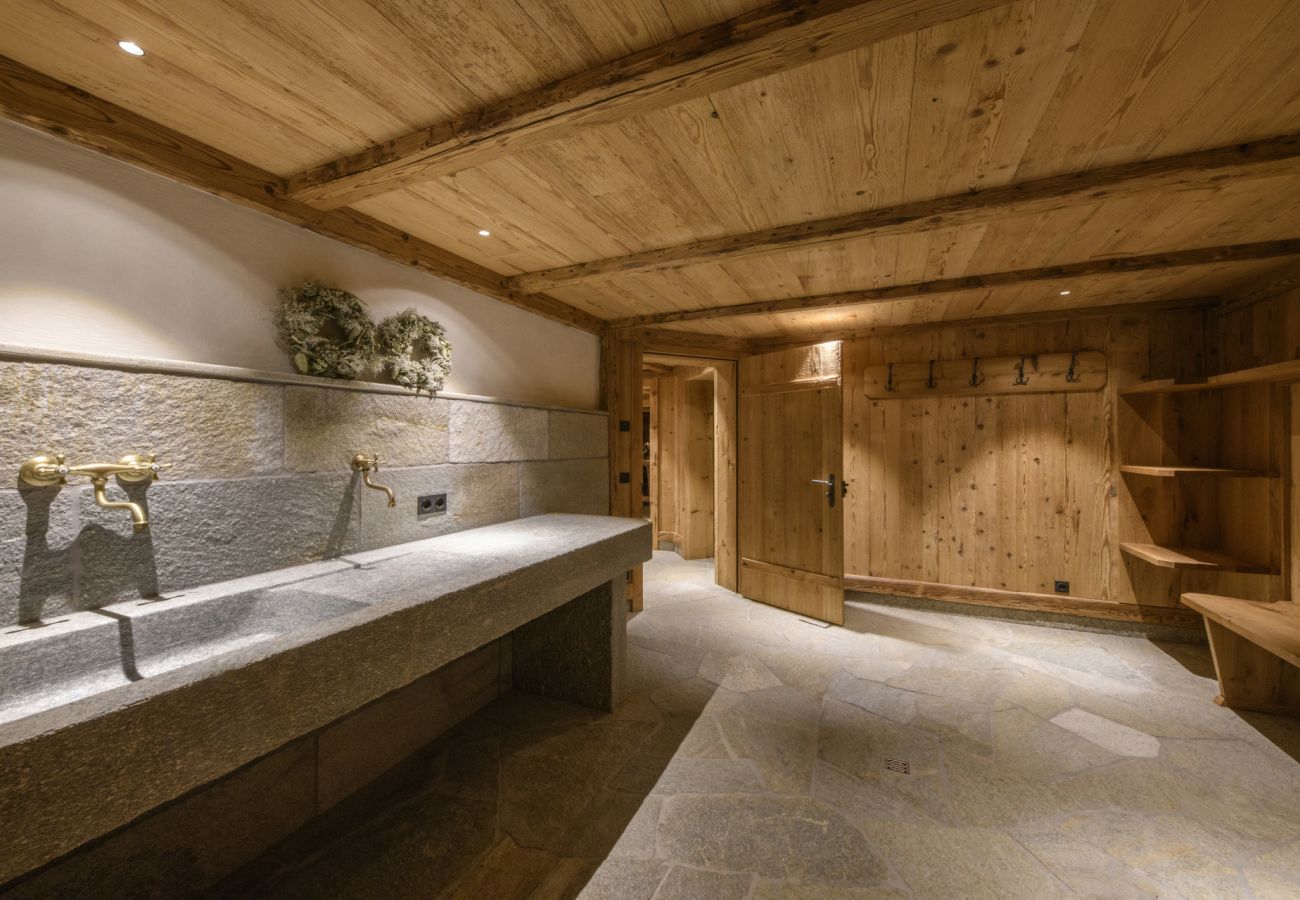 Blockhütte in Tschagguns - Panorama Deluxe Mountain Hideaway House