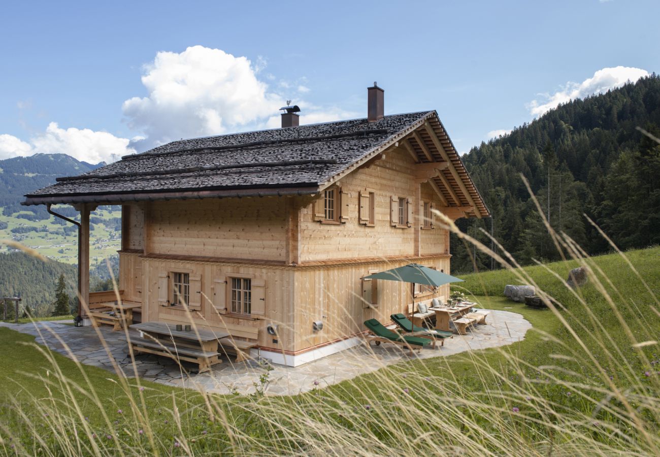 Blockhütte in Tschagguns - Panorama Deluxe Mountain Hideaway House