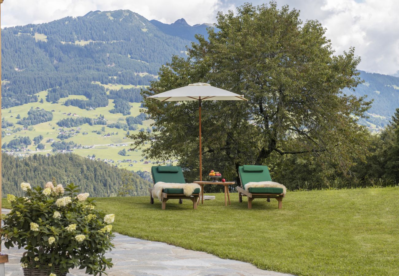 Blockhütte in Tschagguns - Panorama Deluxe Mountain Hideaway House