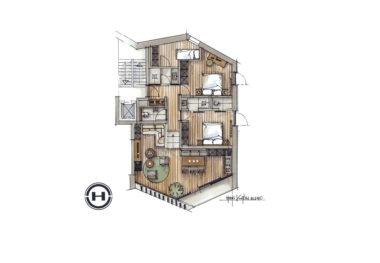 Ferienwohnung in Stuben - Nexus Top 4