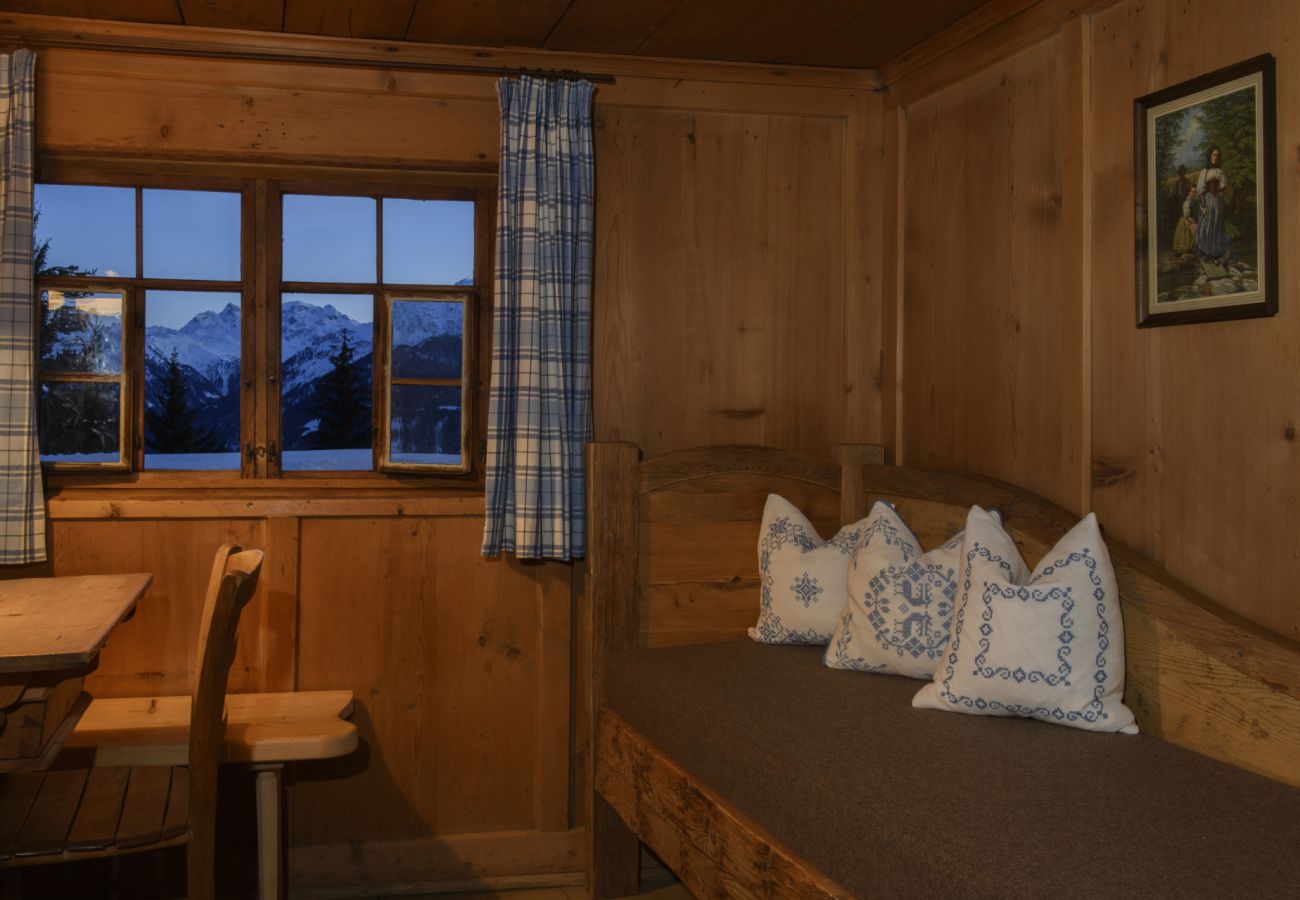 Ferienhaus in Bartholomäberg - Detached Timber Panorama Winter Mountain House