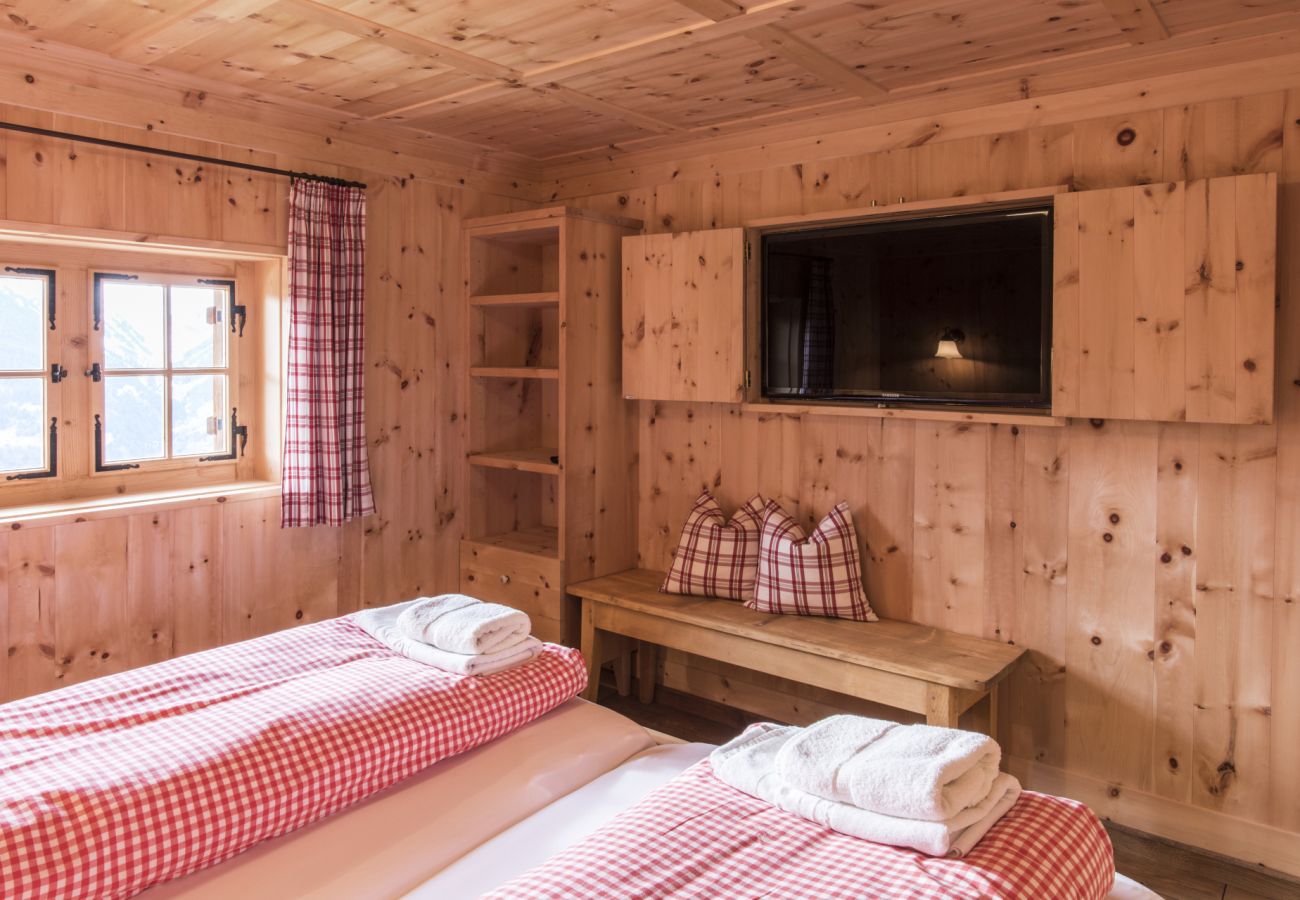 Ferienhaus in Bartholomäberg - Detached Timber Panorama Winter Mountain House